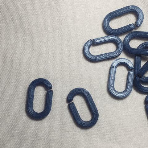 common chain link - eslabon de cadena común - common chain link
