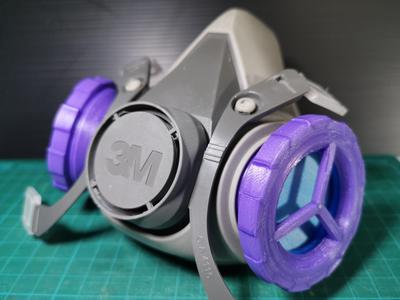 FILTER CASSETTE FOR 3M GAS MASK