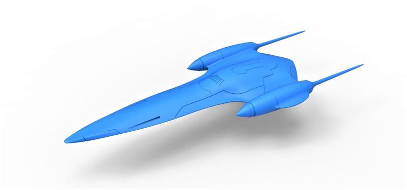 Naboo Queens Royal starship Scale 1 to 200