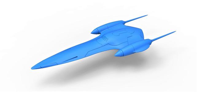 Naboo Queens Royal starship Scale 1 to 200