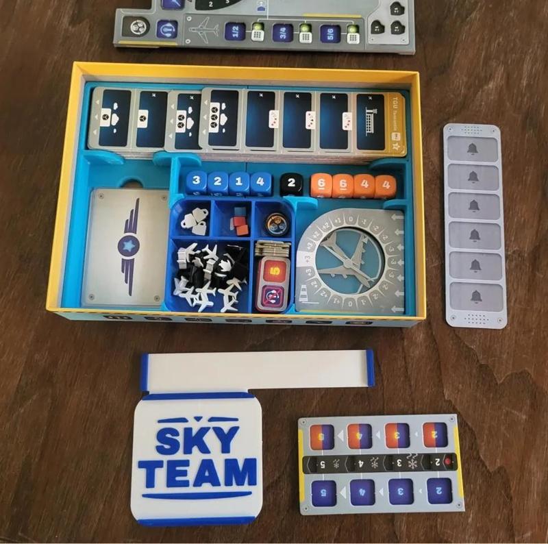 Sky Team: Deeper Storage Tray with Component Cover   