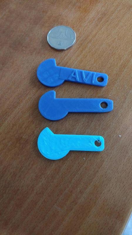 Shopping Cart Coin Keychain