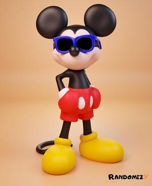 Mickey Mouse - Chill Vibes With Sunglasses (Fanart)