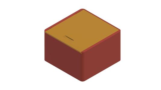 Gift box 80x80x50