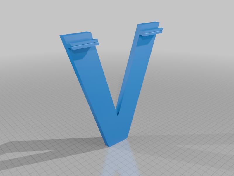Frenchfinity French Cleat Letter