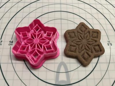 Snowflake 5 cookie cutter