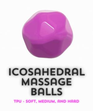 TPU Massage Balls - Soft, Medium, and Hard