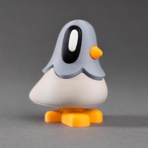 Blob Pigeon - Magnetic Secret Message Art Toy