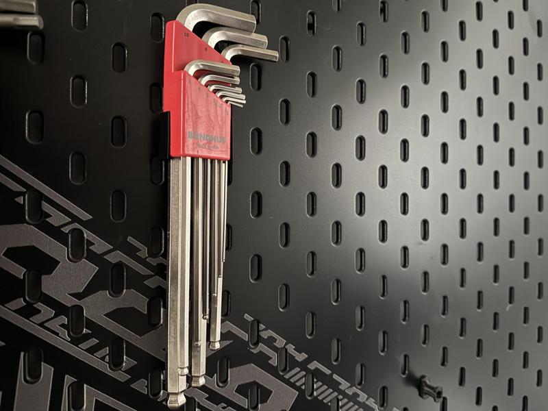 Bondhus hex set holder for IKEA Skadis