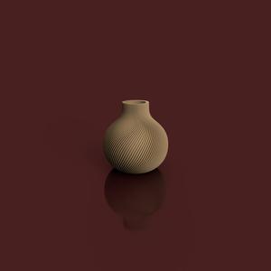 Wide Twisted Vase