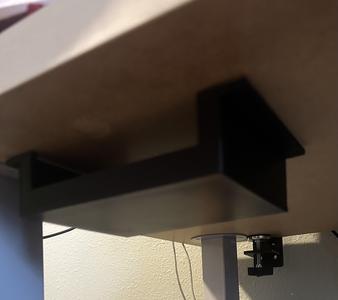 PSVR under table breakout box mount