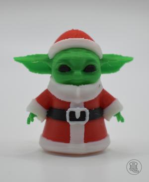 Baby Yoda Santa