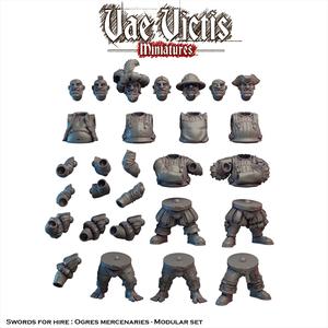 Modular Swords for hire : Ogres mercenaries [PRE-SUPPORTED]