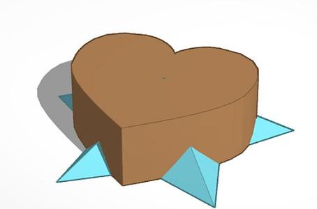 Heart with Spikes