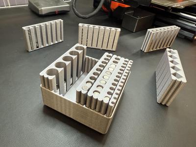 Gridfinity Modular Magnet Storage System