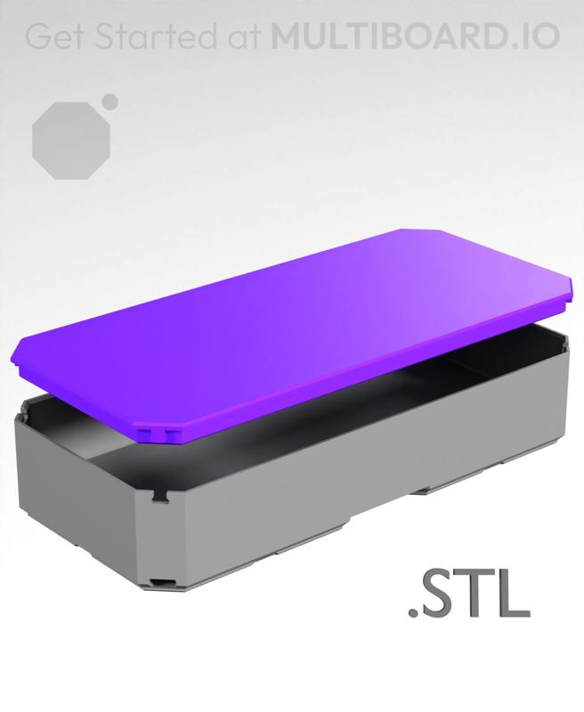 2x1 - Multibin Top - STL Remixing File