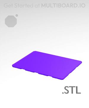 4x3x0·25 - Multibin Insert - STL Remixing File