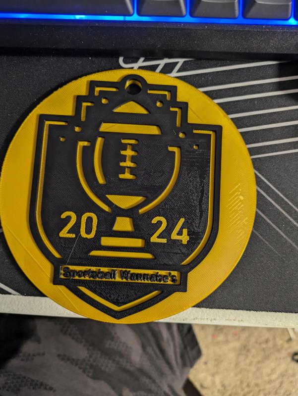 2024 football fantasy medal.3mf