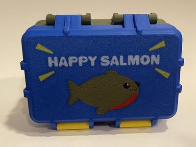 Happy Salmon Card Box