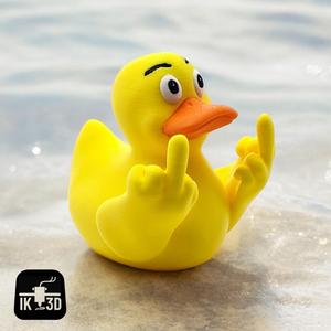 Rubber Duck Double Middlefinger / 3MF Included / No Supports