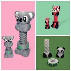 Fuzzy Friends Trio | Twist Bolt Edition