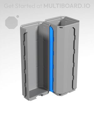 2.5H - Bin-To-Bin Rail Click Connector