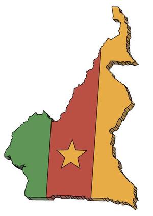 Cameroon Country Magnet (parametric)