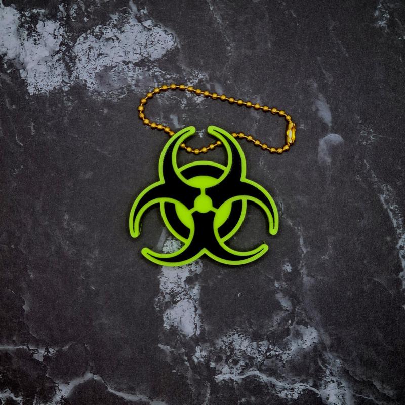 Biohazard Keychain