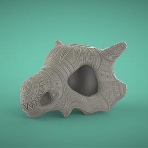 Ornate Cubone Skull (Pokemon)