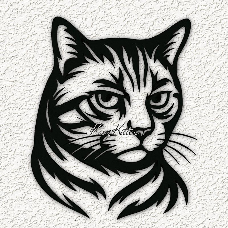 cats eyes that follow you optical illusion wall art home decor