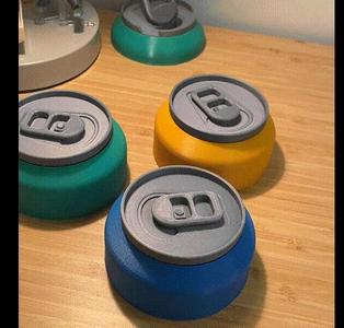 Soda can stationary box