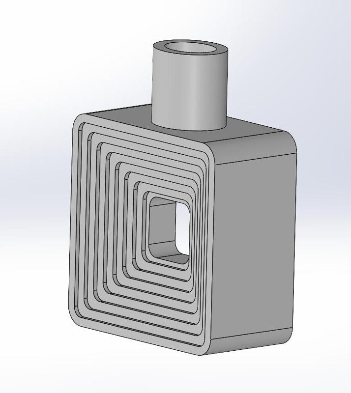Modern Design Vase Square