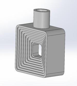 Modern Design Vase Square