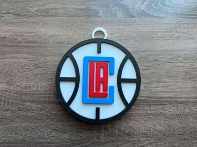 Los Angeles Clippers Oversized Necklace, Pendant