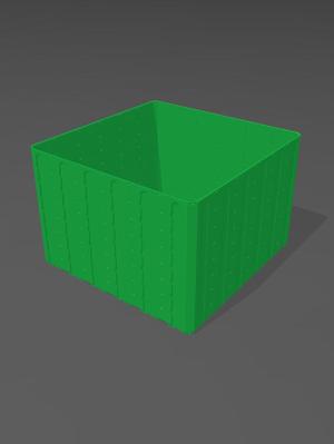 4U - Topped Multipoint Rail - Multibin Shell in XL Sizes 5x & 6x