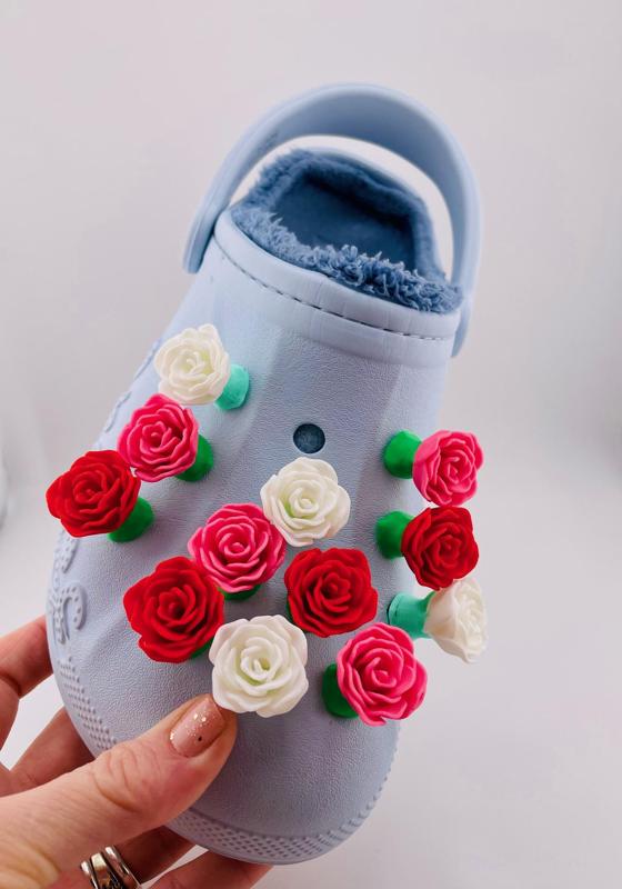 Rose Shoe Charm
