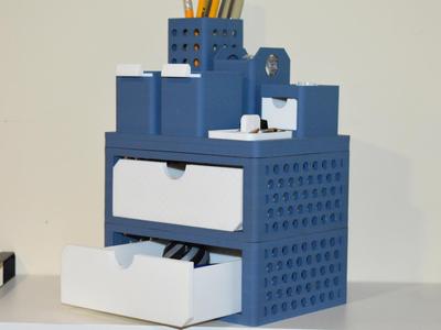 Modular Desktop Organizer 