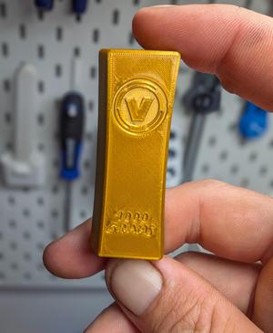 Fortnite V Bucks Gold Bar