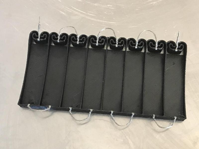 EZ 18650 Charging Trays with Printed Spring