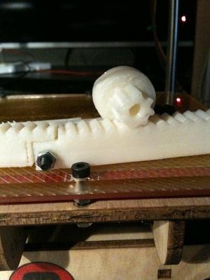 Reprap Rack and Pinion axis drive system