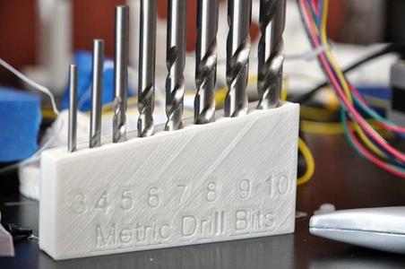 Metric Drill Bit Index