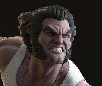 Logan Wolverine - Statue