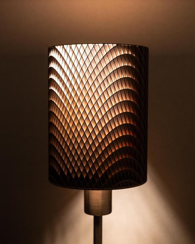 CORRUGA Cylinder Shade (IKEA Compatible)
