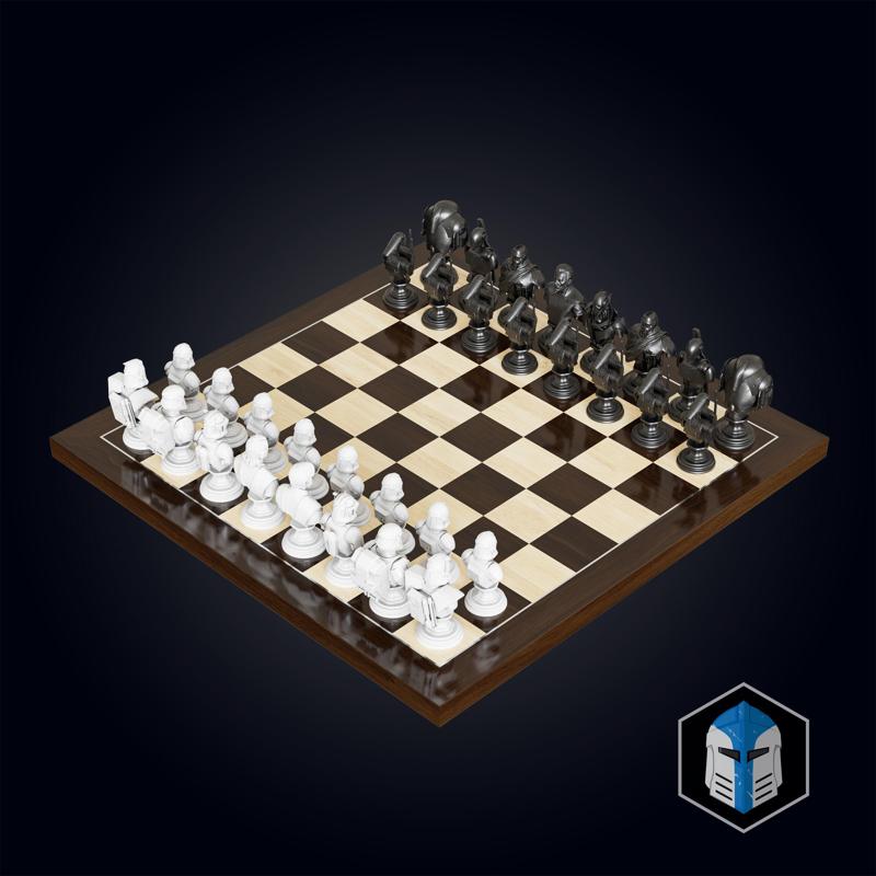 Clone Wars Chess Set - 3D Print Files