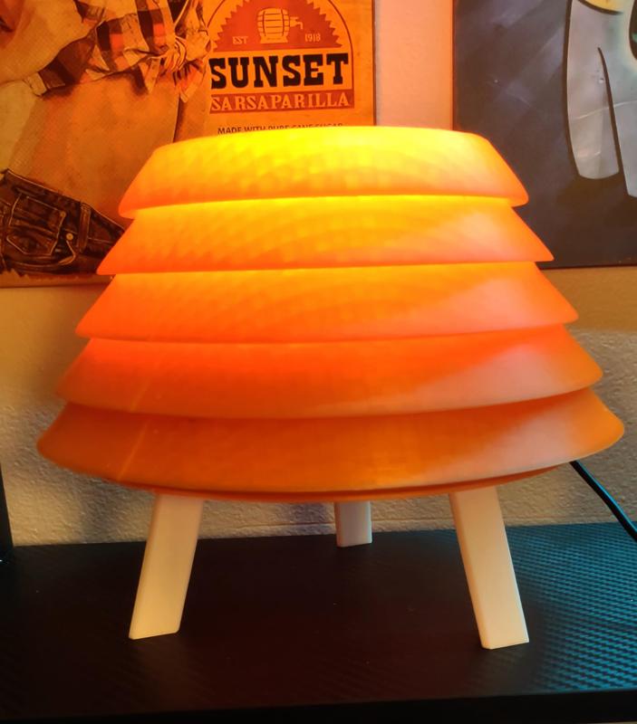  Retro Radiance - Ambient Projection Lamp