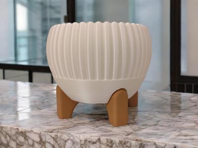 Mid-Century Plant Pot "Luma"