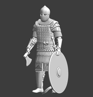 Medieval Varangian Guard - Relaxed pose