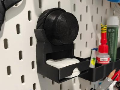 Skadis - Buildplate cleaner with cotton pad storage   