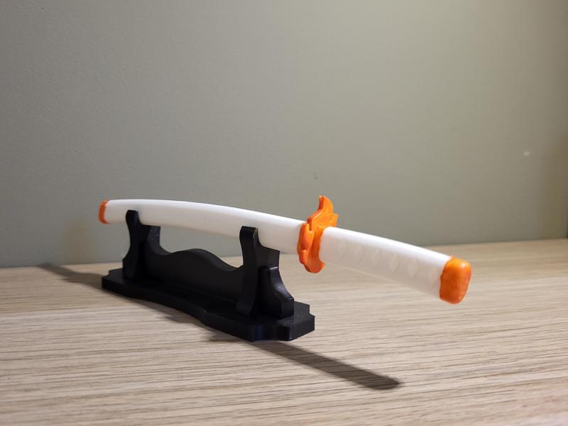 Rengoku katana miniature