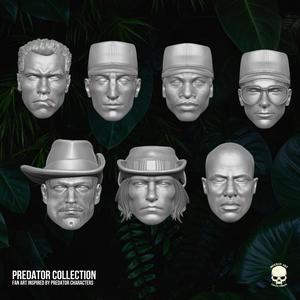 Predator Collection Fan Art 3D printables for Action Figures